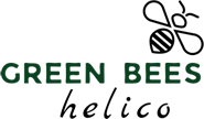 Logo green bee